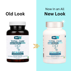 DHI DHT BLOCKER CONTAIN SAW PALMETTO & PUMPKIN SEED POWDER CONTROLS HAIR FALL & BOOST HAIR GROWTH - 60 VEG CAPSULES