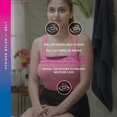 SVISH ON THE GO Intimate Hygiene Wipes For Women Pack of 4 - 40 Pieces