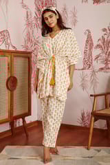 Flying Parachutes Kaftan Night Set
