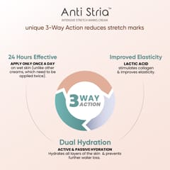 ANTI STRIA™ Stretch Marks Cream for Women & Pregnancy | Lactic Acid & Shea Butter | Once-a-Day Application | Recommended by 100+ OBGYNs & Dermatologists | Pregnancy-Safe, Retinol-Free