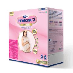 TRIMACARE™ 2 Advance Prenatal vitamins for Pregnancy | Folic Acid | DHA | Iron | Calcium Magnesium | Vitamin D | Omega-3 Fatty Acids |Second Trimester