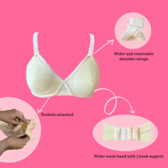 Premium Cancer Bra with Pockets