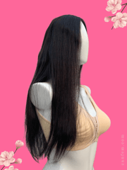 Natural Mixed Hair Cancer Wig