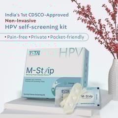 M-Strip™- Cervical Cancer Screening Test | At-Home Self Sampling Test | HPV detection | CDSCO Approved Kit